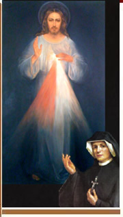 Jesús y Santa Faustina